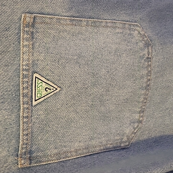 Vintage 90s Guess overall shorts - Picture 7 of 13